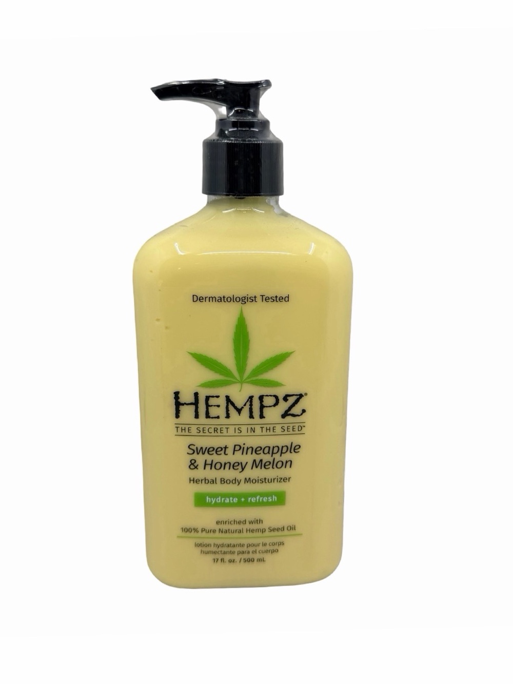 Hempz Sweet Pineapple & Honey Melon Herbal Body Moisturizer - 17 fl oz / 500 ml